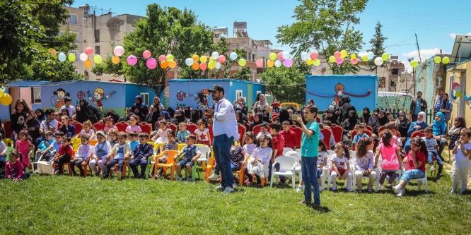 İHH’nın Kilis’teki anaokulu ilk mezunlarını verdi