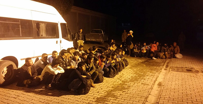 125 kaçak şahıs yakalandı
