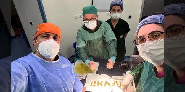 1250 safra taşı çıktı! Doktor ismini yazdı...