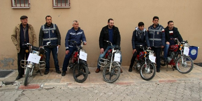 Kahramanmaraş'da motosikletine 3 yıl sonra kavuştu
