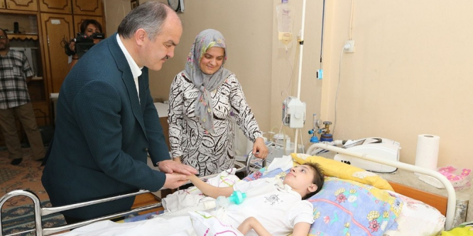 Belediye'den SP hastasına yardım eli