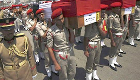 12 Mısır askeri öldürüldü