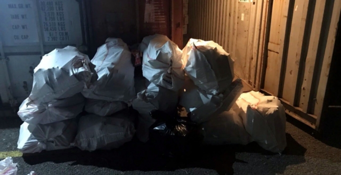 13 bin 500 paket kaçak sigara ele geçirildi