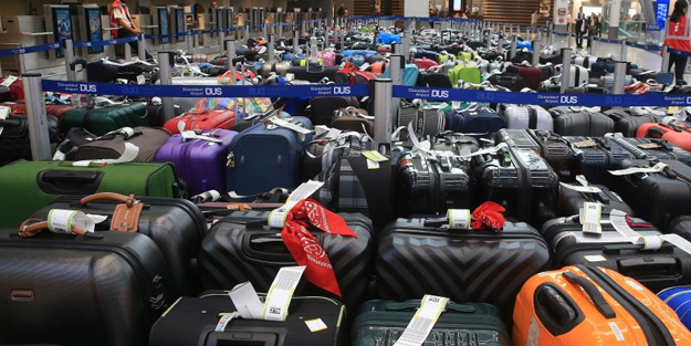 13 bin bavul havaalanında kaldı!