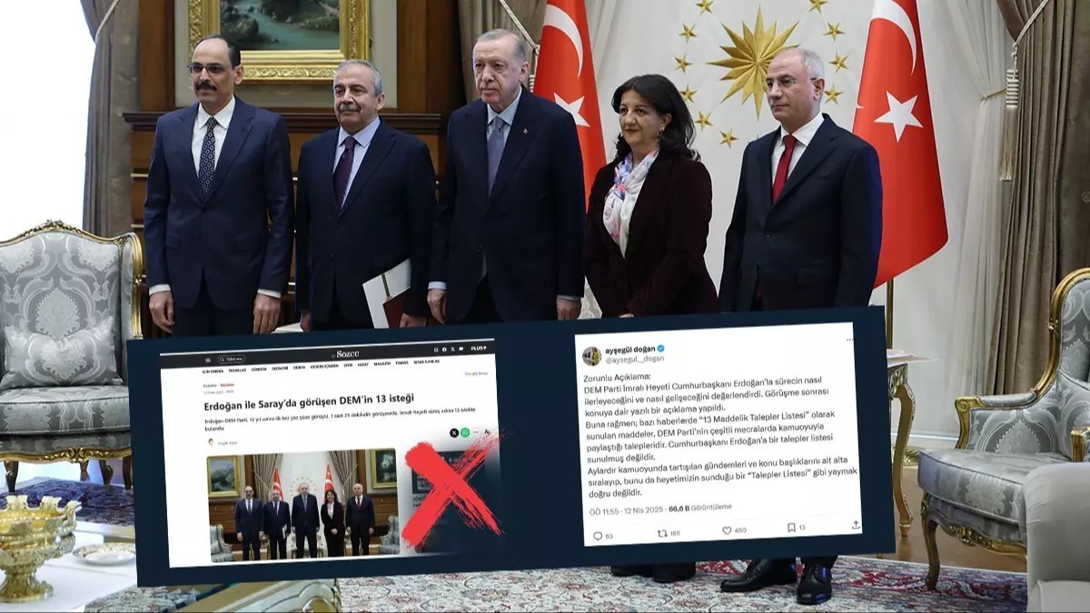 13 maddelik ‘yalan’ listesi! DEM Parti ve DMM’den peş peşe açıklamalar