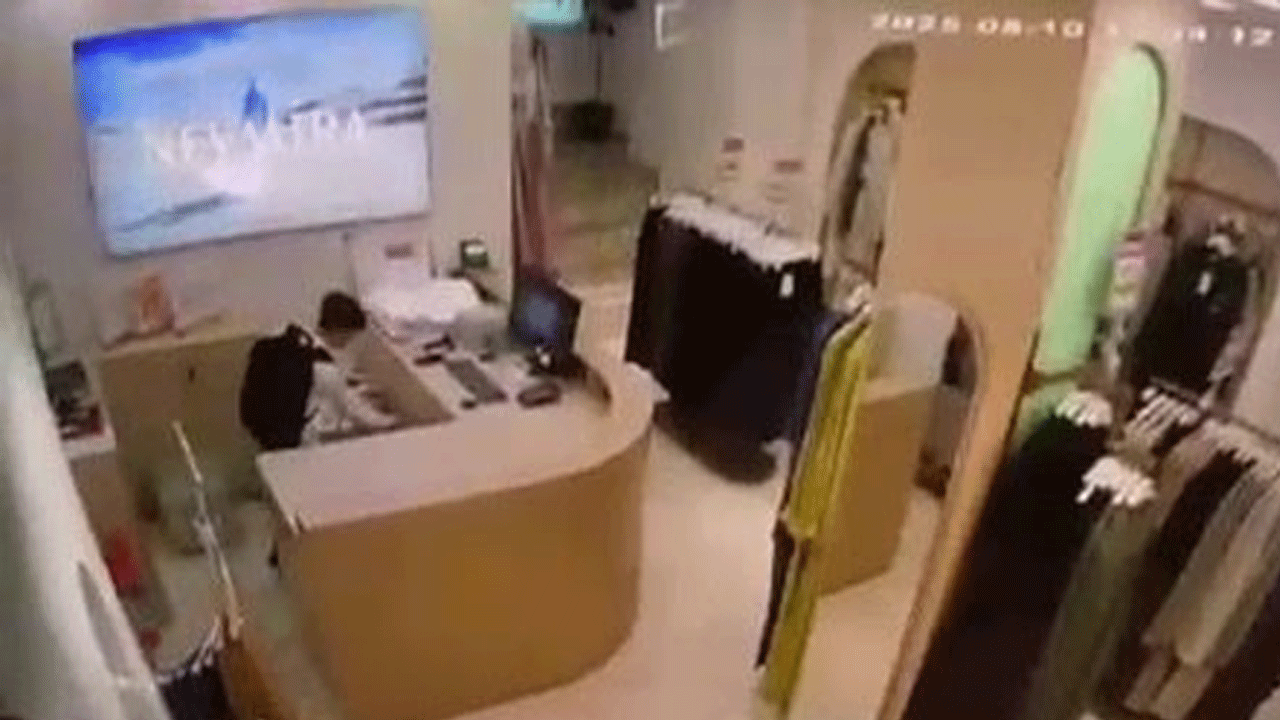 13 yaşındaki çocuktan pes dedirtecek soygun