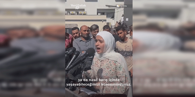 13 yaşındaki Filistinli çocuktan can yakan soru!