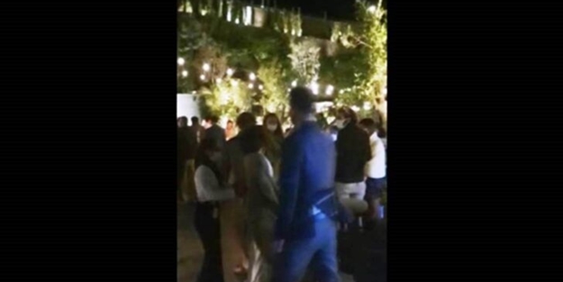 130 kişilik rezalet! Ekipler bile şaşkına döndü