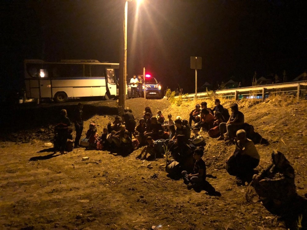 137 düzensiz göçmen yakalandı 