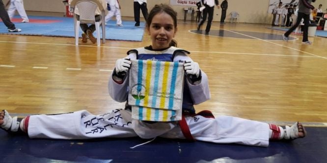 Minik Taekwondoculardan 3 madalya