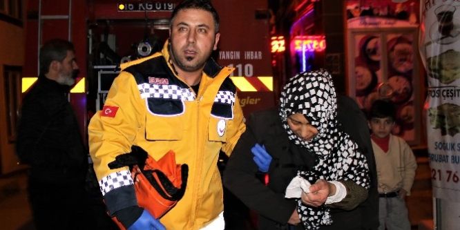 Kaçak doğalgaz patladı