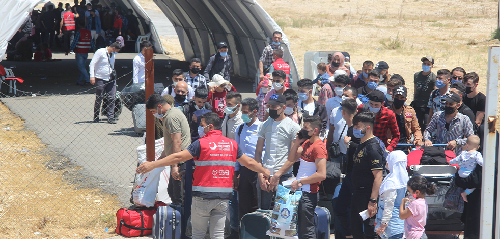 14 bin 950 Suriyeli Kurban Bayramı için ülkesine gitti