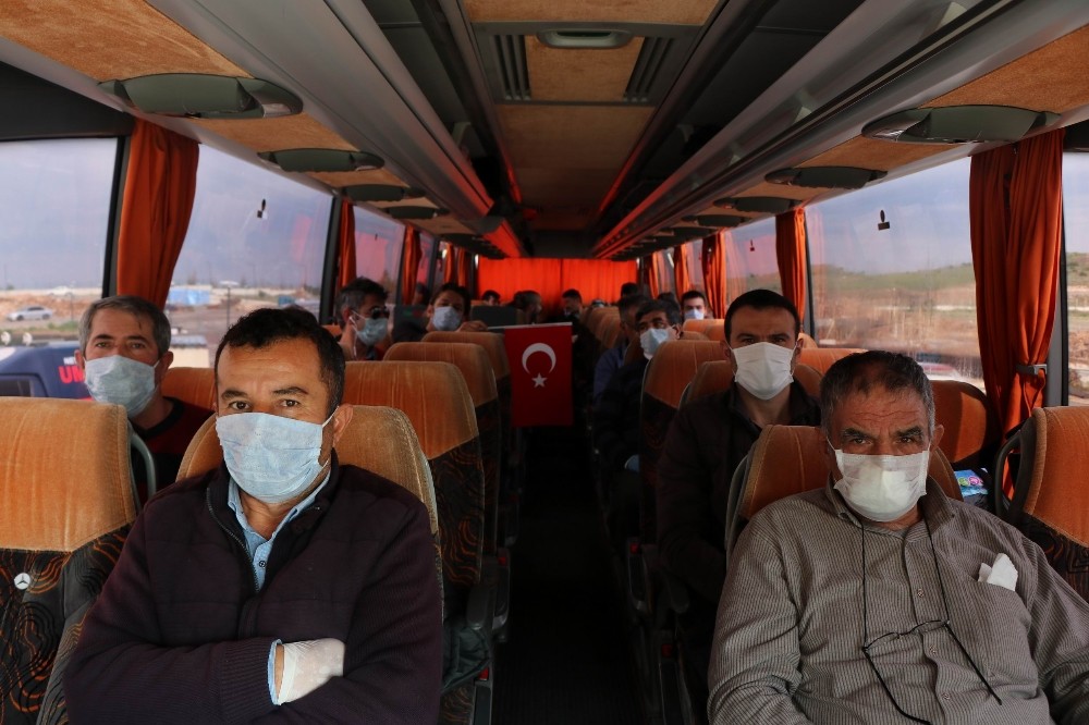 14 gün karantina süreci dolan 235 kişi memleketlerine uğurlandı 