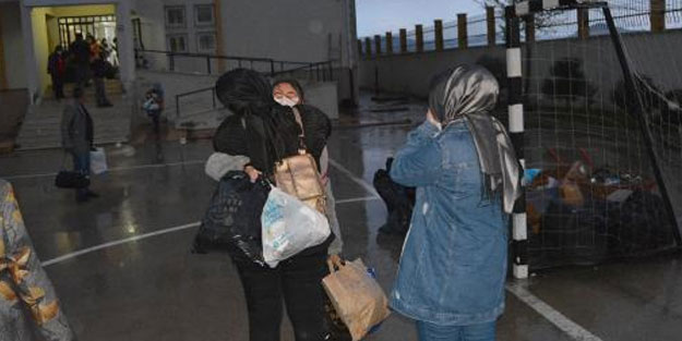 14 günlük karantina sonrası öğrenciler ailelerine kavuştu