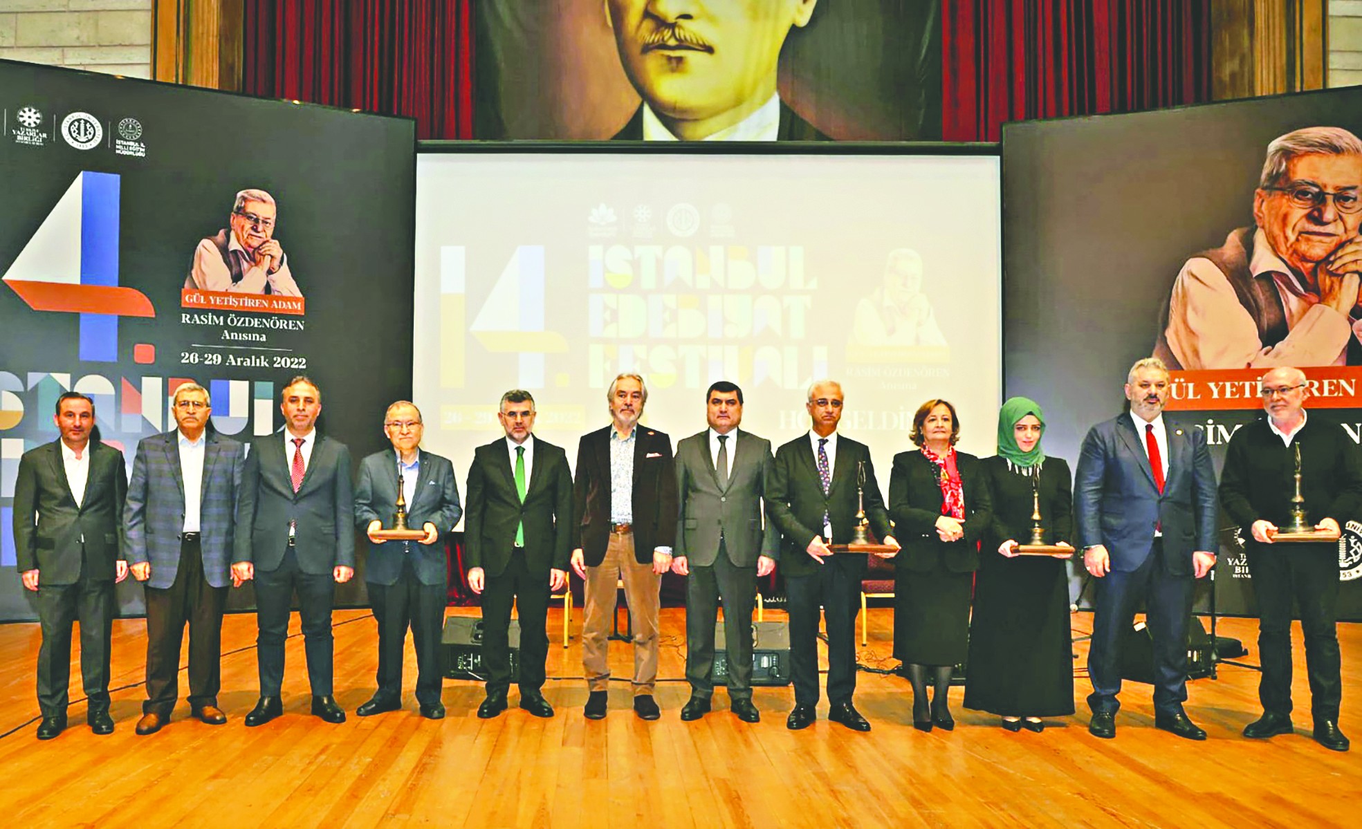 14. İstanbul Edebiyat Festivali dolu dolu geçiyor