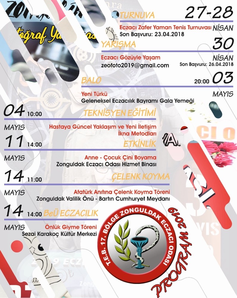 14 Mayıs Eczacılık Günü Zonguldak’ta kutlanacak 