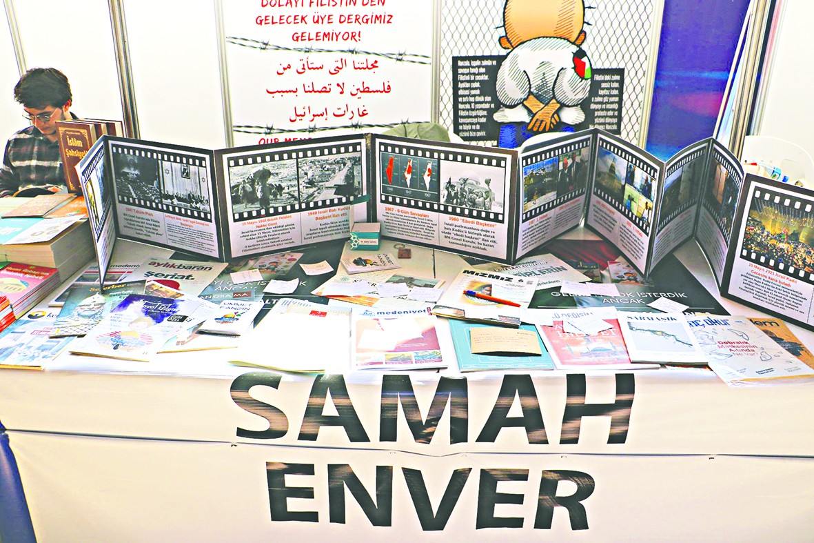 "14. Uluslararası Dergi Günleri"ne Filistinli dergiler katılmadı... Dergiciler, siyonist işgali lanetliyor!