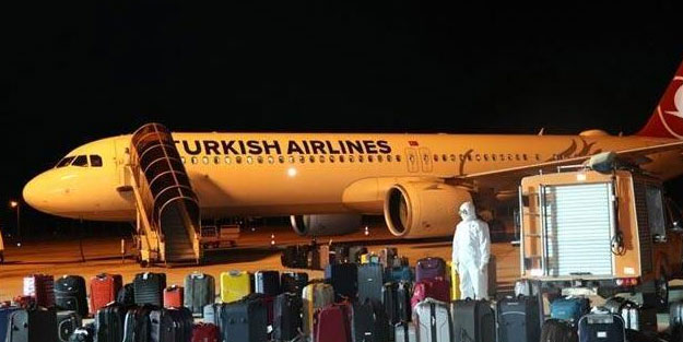 1411 Türk vatandaşı daha yurda döndü