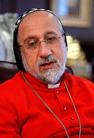 Süryani lider devlet uçağında