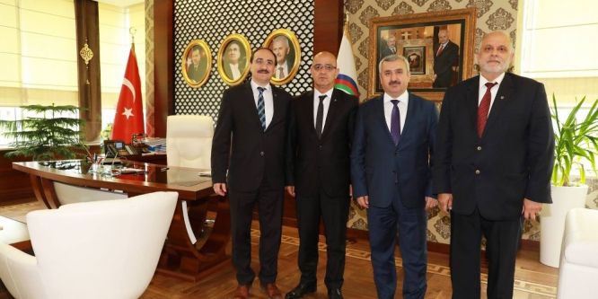 Başkan Baran’a MHP İl Başkanı Ünlü’den ziyaret
