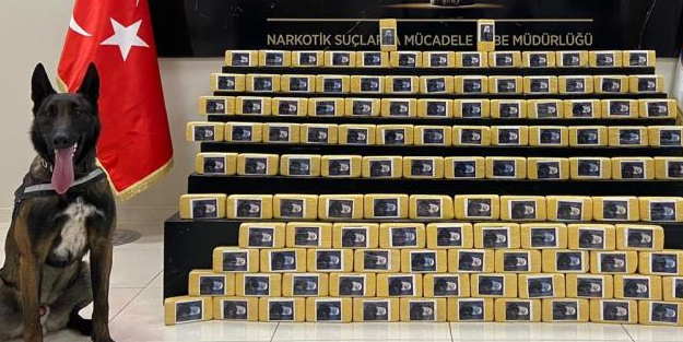 145 kilo 900 gram eroin ele geçirildi