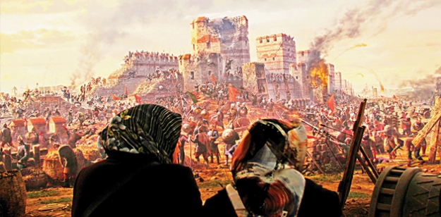 1453 fetih heyecanını müzede yaşıyorlar