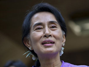 Suu Çii, yeniden genel başkan