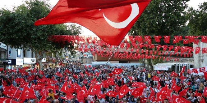 Eyüp 15 Temmuz’da yine tek vücut oldu