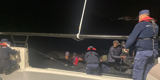 147 düzensiz göçmen yakalandı, 29'u kurtarıldı