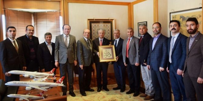 MÜSİAD’dan Rektör Gündoğan’a nezaket ziyareti