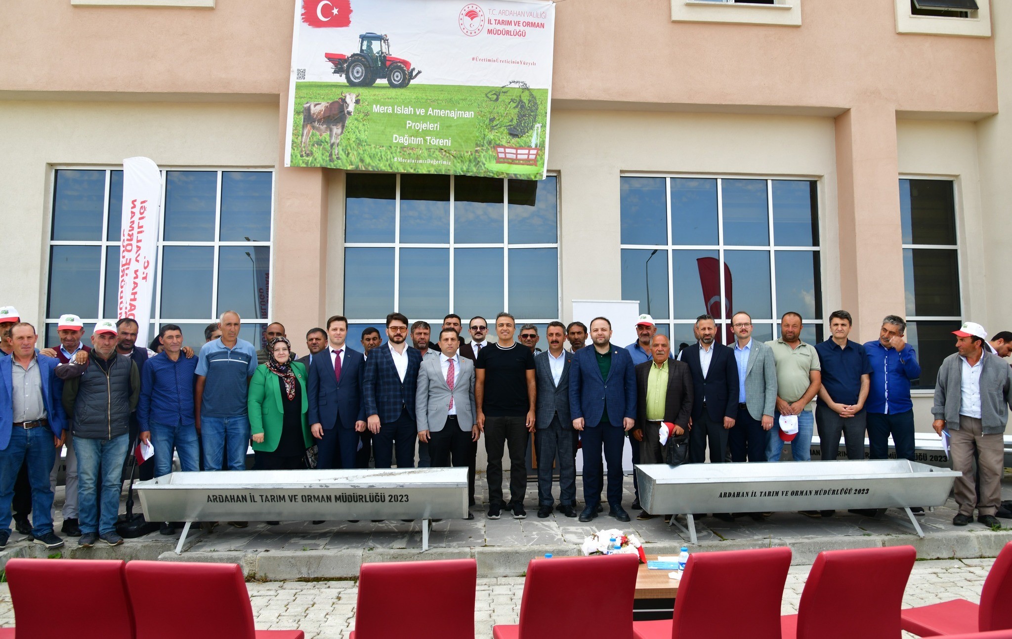 15 köye hayvan sulama kürünleri tahsis edildi