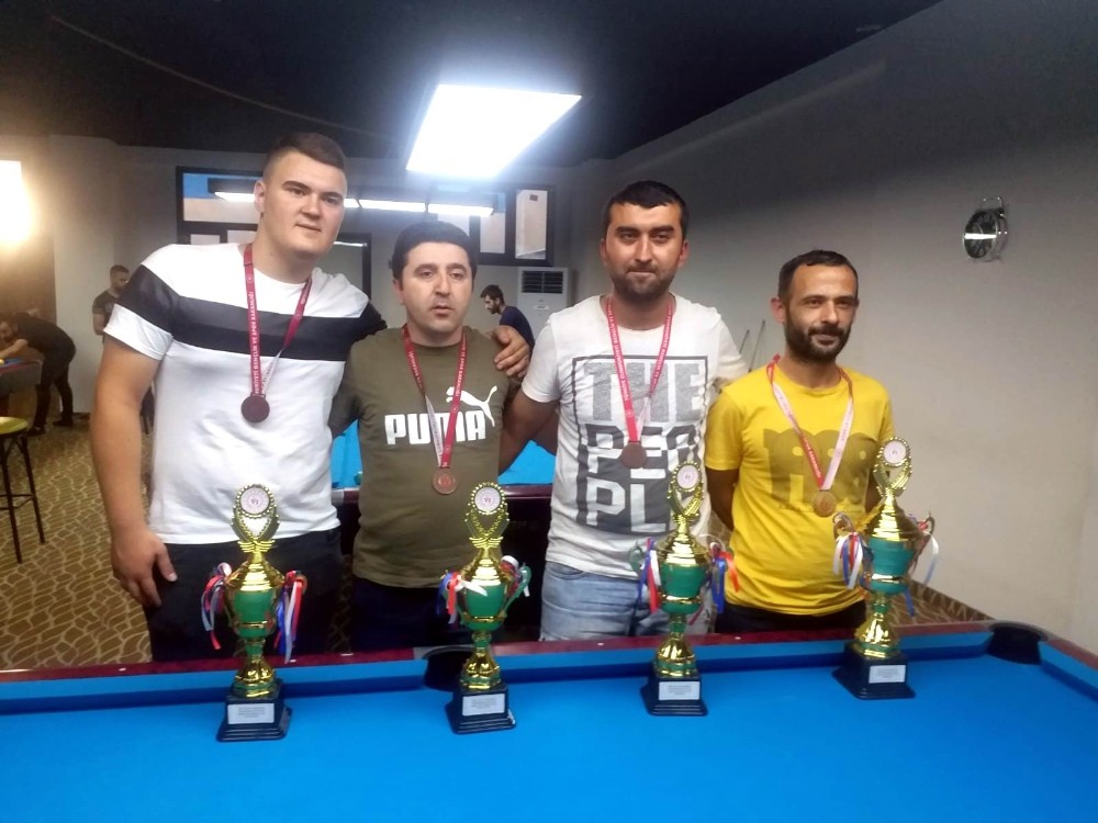 15 Temmuz bilardo turnuvasına Salihli damgası 