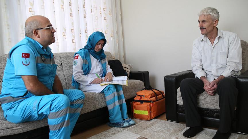 15 Temmuz gazilerine evde sağlık hizmeti