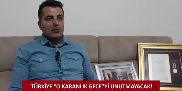 15 Temmuz Gazisi Ufuk Yegin: Bir daha hain bir girişim olsa bu kez...