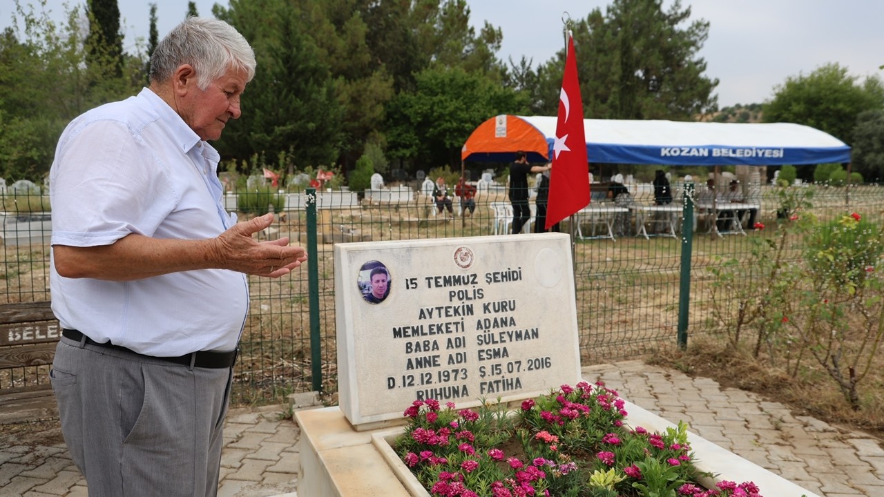 15 Temmuz Şehidi Aytekin Kuru, Şehadetinin 9. Yılında Kabri Başında Anıldı