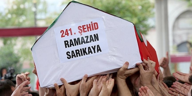 15 Temmuz Şehidi Ramazan Sarıkaya toprağa verildi