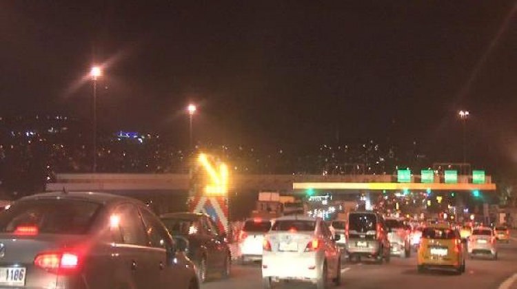 15 Temmuz Şehitler Köprüsü’nde gişe çalışması