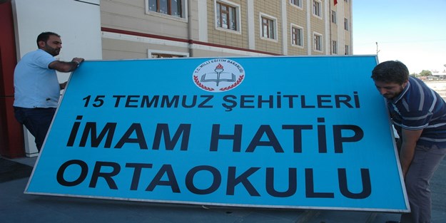 ‘15 Temmuz Şehitleri İmam Hatip Ortaokulu’ halkın okulu oldu