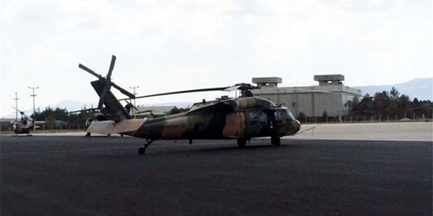 15 Temmuz'da havalanan helikopterler görüntülendi