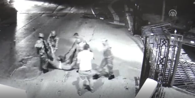 Vatan hainleri vatandaşı vurduktan sonra...VİDEO