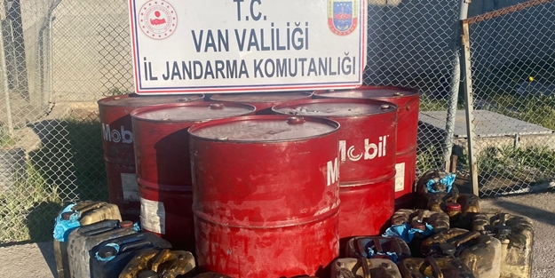 1,5 ton kaçak akaryakıt ele geçirildi
