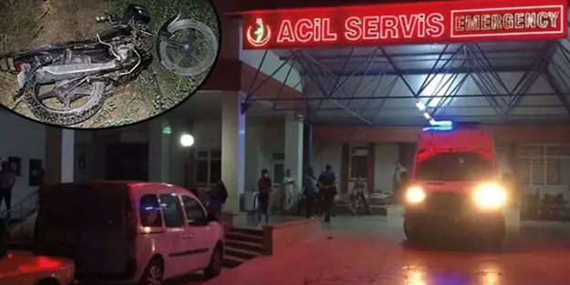 15 yaşındaki genç motosiklet kazasında ağır yaralandı