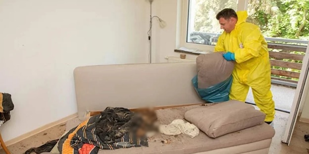 1.5 yıl önce evinde ölen adamı böyle buldular