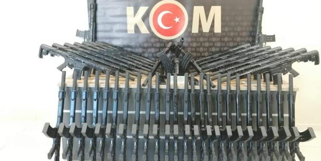 150 adet av tüfeği ele geçirildi