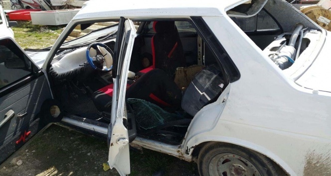 150 kiloluk danayı otomobile yükleyip, çalmak istediler