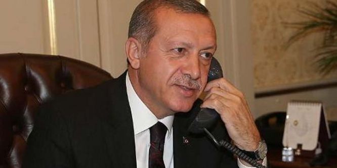 Cumhurbaşkanı Erdoğan’dan sporculara tebrik telefonu