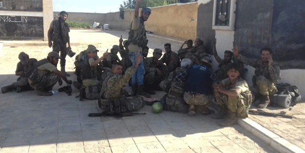 15:30’da Gandura, ÖSO o bölgeyi de geri aldı