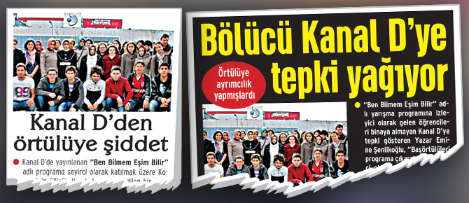 Kanal D büyük yanlıştan döndü