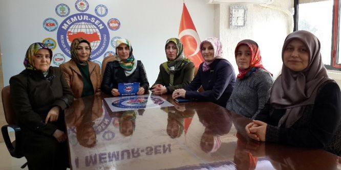 Memur-Sen’li kadınlardan “İdlib” tepkisi