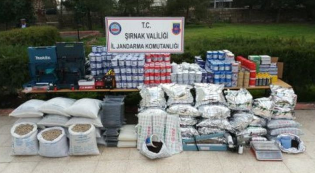 154 bin TL değerinde gümrük kaçağı malzeme ele geçirildi